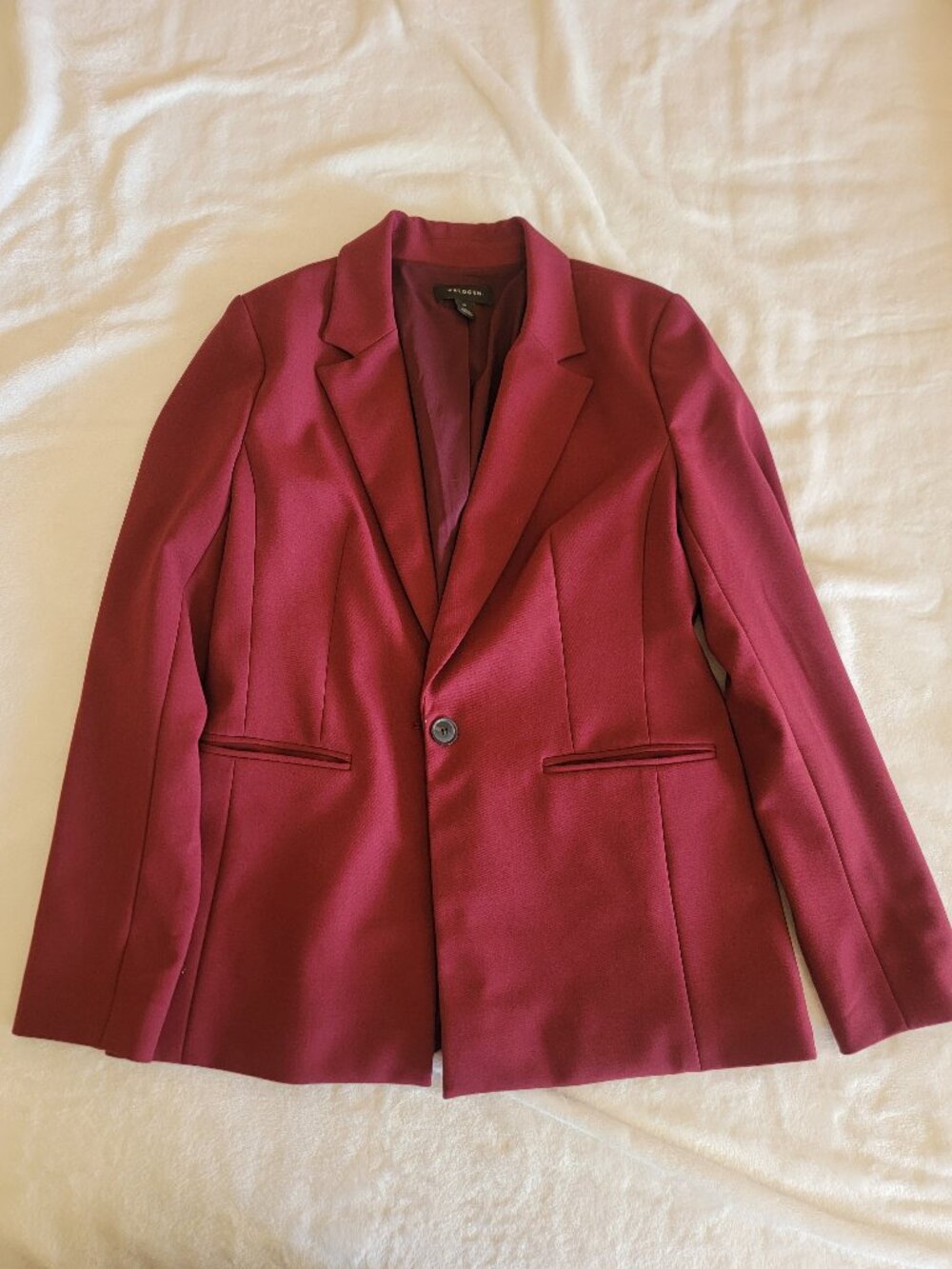Halogen Maroon Blazer Size Medium